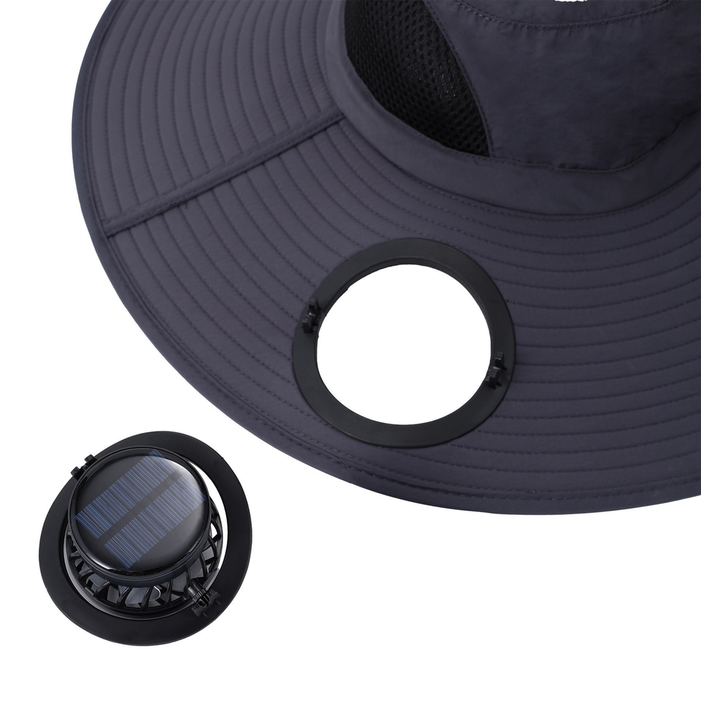 SHADE RAY™ AirFlow Solar Fan Hat